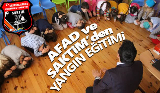AFAD ve SAKTİM tarafından kadın ve çocuklara afet ve yangın eğitimi verildi