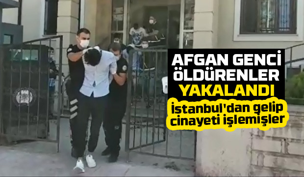 Afgan genci öldürmüşleri, yakalandılar