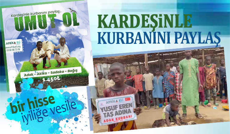 Afrika Eli Derneği kurban bağışı