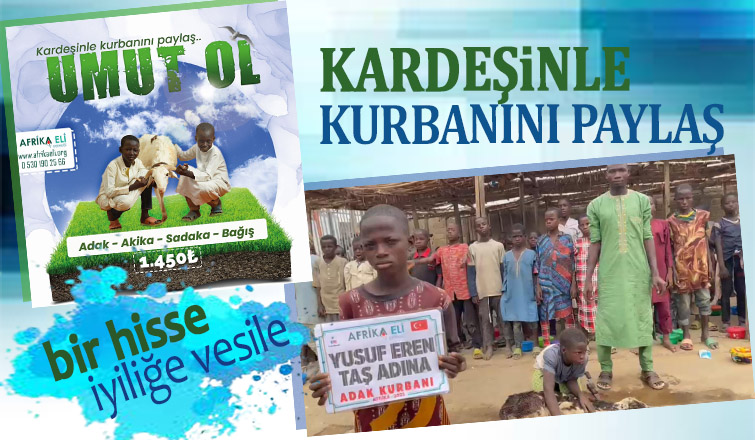 Afrika Eli Derneği kurban bağışı