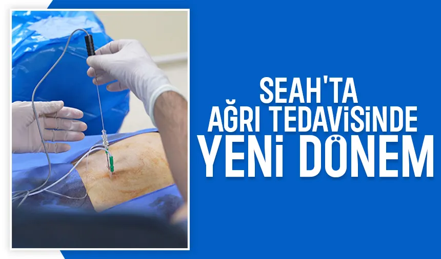 Ağrı tedavisinde yeni uygulama