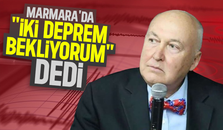 Ahmet Ercan: Burada 7,2 deprem bekliyorum