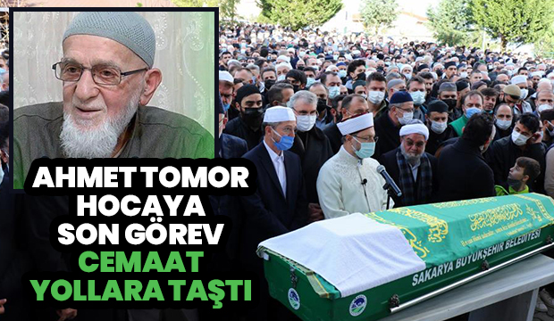 Ahmet Tomor hoca toprağa verildi
