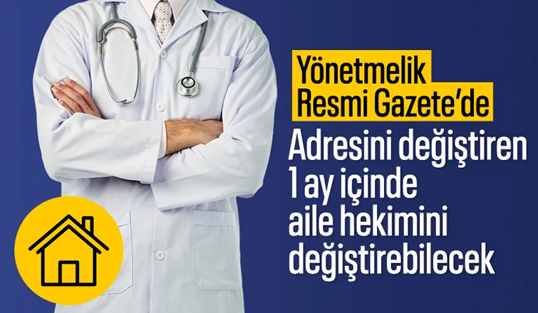 Aile hekimliği uygulama yönetmeliğinde değişiklik Resmi Gazete'de