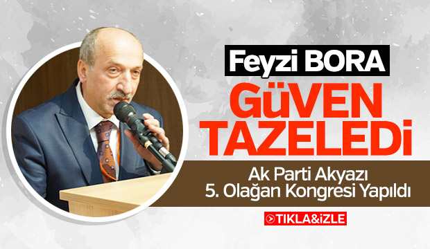 Ak Parti Akyazı 5 nci Olağan Kongresi Yapıldı 