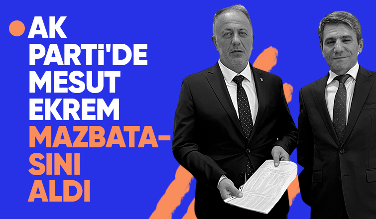 Ak Parti Akyazı İlçe Başkanı mazbatasını aldı