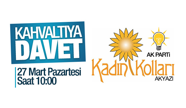 Ak Parti Akyazı kadın kollarından kahvaltıya davet