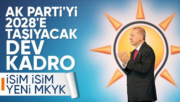 AK Parti'de yeni MKYK belli oldu: İşte o isimler..