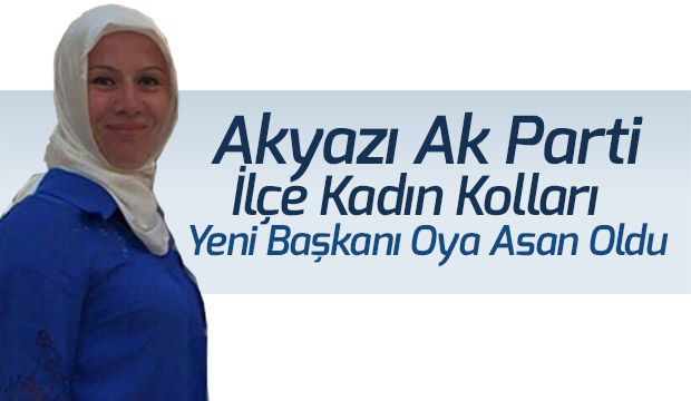 Ak Parti Kadın Kollarında Yeni Başkan
