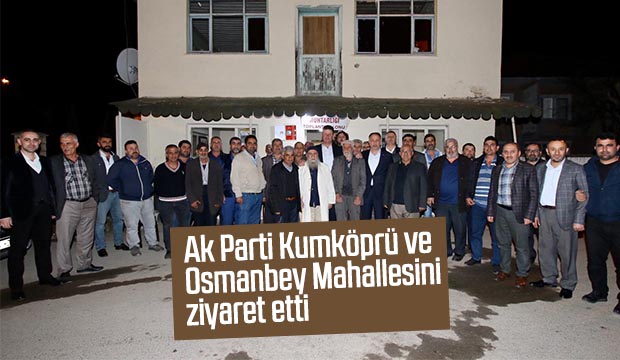 Ak Parti Seçim Sonrası Ziyaretlerini sürdürüyor 