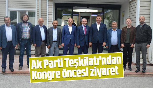 Ak Parti Teşkilatından Kongre öncesi ziyaret