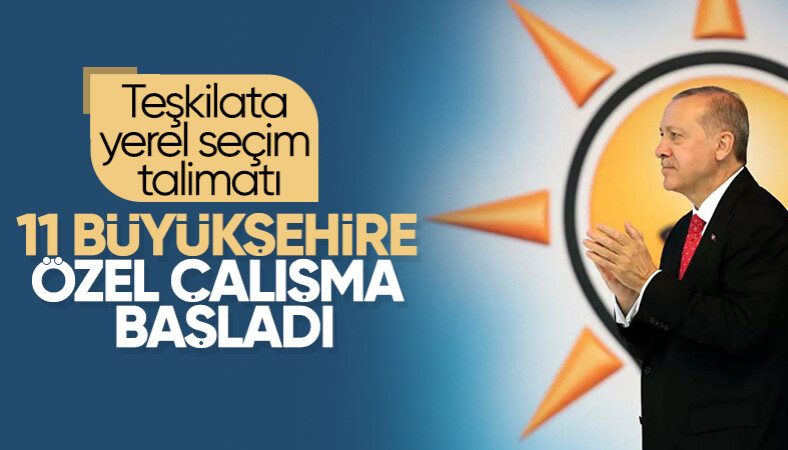 AK Partinin yerel seçim hazırlığı 11 büyükşehir için özel çalışma