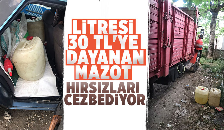 Akaryakıt Hırsızı Kaçamadan Yakalandı