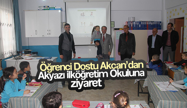 AKCANDAN AKYAZI İLKÖĞRETİME ZİYARET
