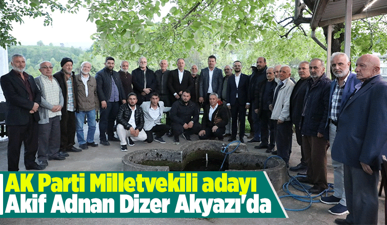 Akif Adnan Dizer'den esnaf ve vatandaş ziyareti