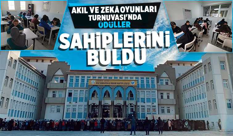 Akıl ve Zekâ Oyunları Turnuvası sona erdi