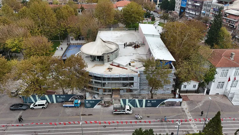 AKM'de çalışmalar sürüyor