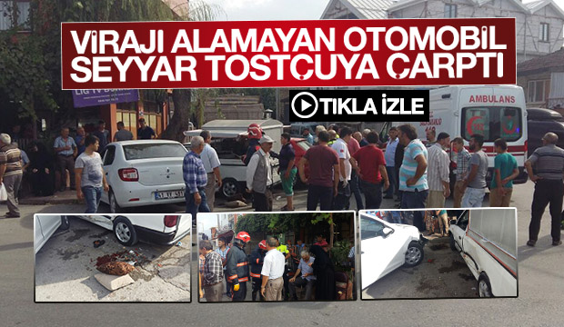 Akminarede Trafik Kazası 