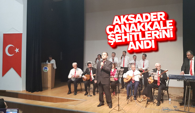 AKSADER ÇANAKKALE ŞEHİTLERİNİ ANDI