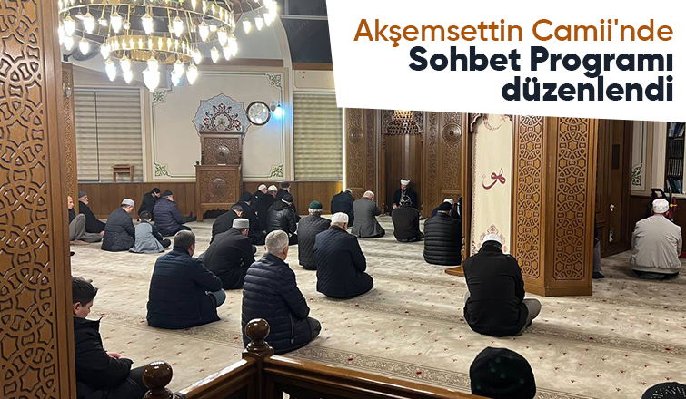 Akşemsettin Camii'nde gönül sofrası etkinliği