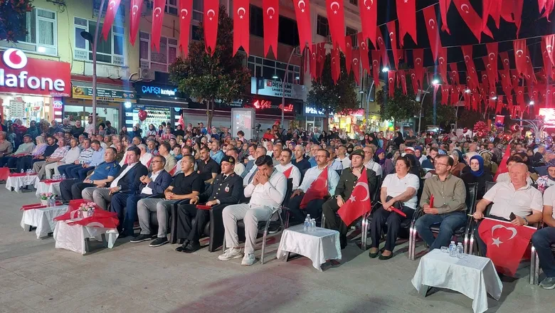Akyazı 15 Temmuz'un yıl dönümünde tek yürek oldu
