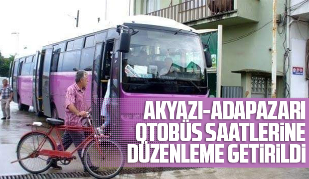 Akyazı Adapazarı Otobüs Saatleri Güncellendi
