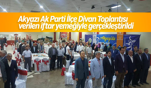 Akyazı Ak Parti İlçe Divan Toplantısı Gerçekleştirildi
