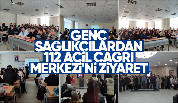 Akyazı Akyazı Sağlık Hizmetleri MYO öğrencilerinden 112'ye ziyaret