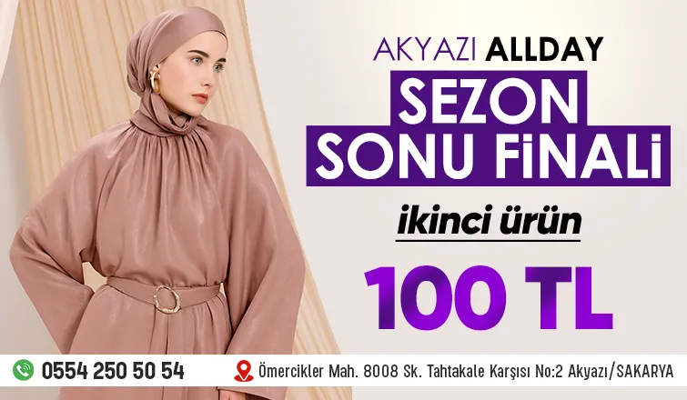 AKYAZI ALLDAY’de Sezon Sonu Finali Başladı!