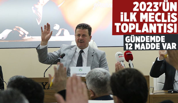 Akyazı Belediye Meclisi 12 gündemle toplanıyor