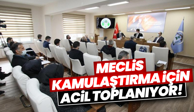 Akyazı Belediye Meclisi olağanüstü toplanıyor