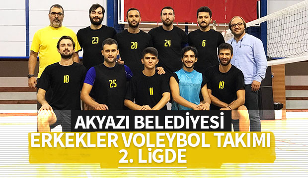AKYAZI BELEDİYESİ ERKEKLER VOLEYBOL TAKIMI 2 LİGDE