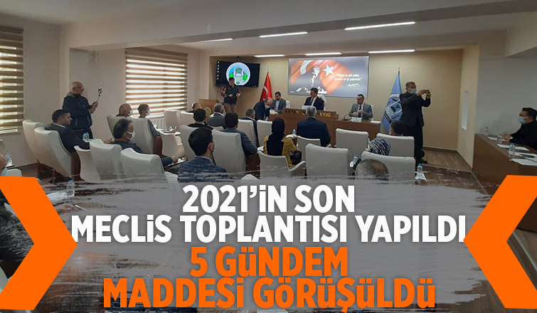Akyazı Belediyesi Meclisi toplandı