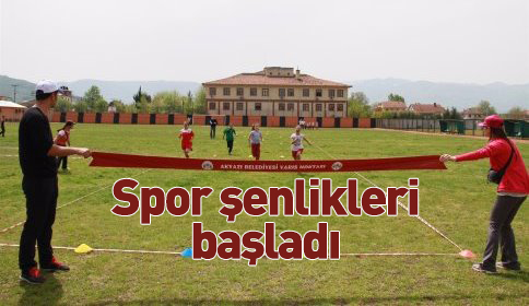 Akyazı Belediyesi Spor Şenlikleri Başladı