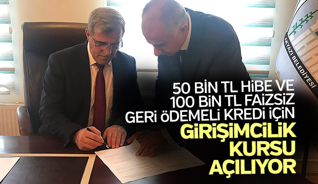 Akyazı Belediyesi Ve İşKur  Kosgeb İşbirliği İle Girişimcilik Kursu 