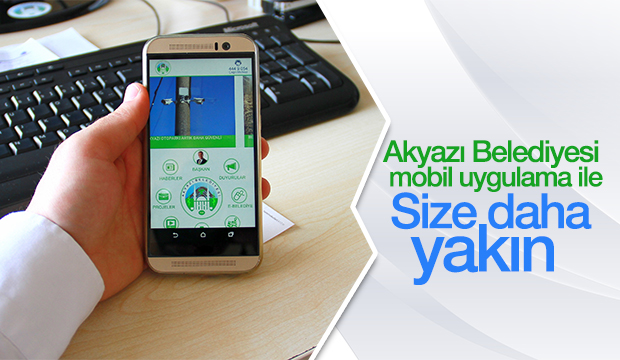 AKYAZI BELEDİYESİ WEB SİTESİ MOBİL TELEFONUNUZDA