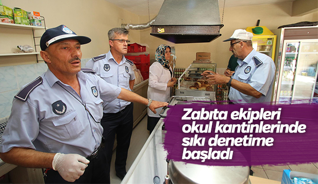 AKYAZI BELEDİYESİ ZABITA EKİPLERİ OKUL KANTİNLERİNDE SIKI DENETİME BAŞLADI