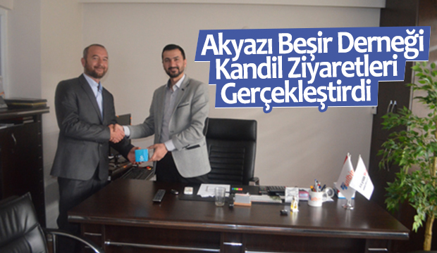 Akyazı Beşir Derneği Temsilcileri Kandil Ziyaretleri Gerçekleştirdi