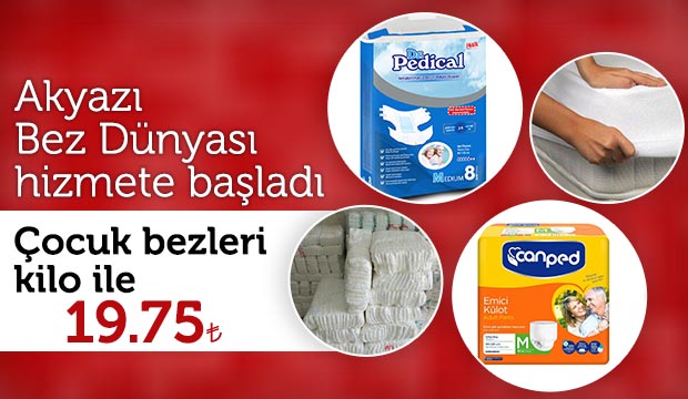 Akyazı bez dünyası hizmete başladı