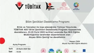Akyazı Bilim Şenliği'ne ev sahipliği yapacak