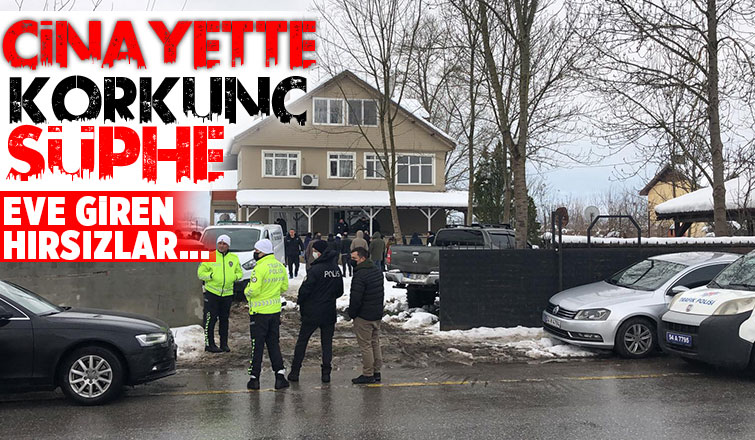 Akyazı cinayetinde hırsızlık şüphesi