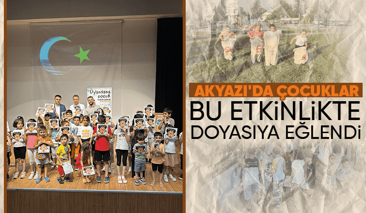 Akyazı Çocuk Kültür Etkinlikleri tamamlandı