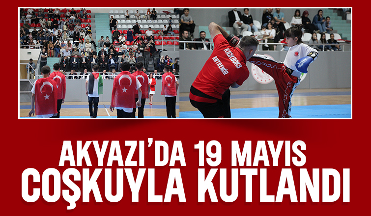 Akyazı'da 19 Mayıs coşkusu