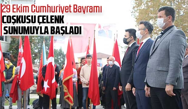 Akyazı'da 29 Ekim Cumhuriyet Bayramı coşkusu