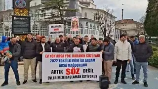 Akyazı'da 4 yıldır arsalarını alamayan hak sahipleri ses yükseltti