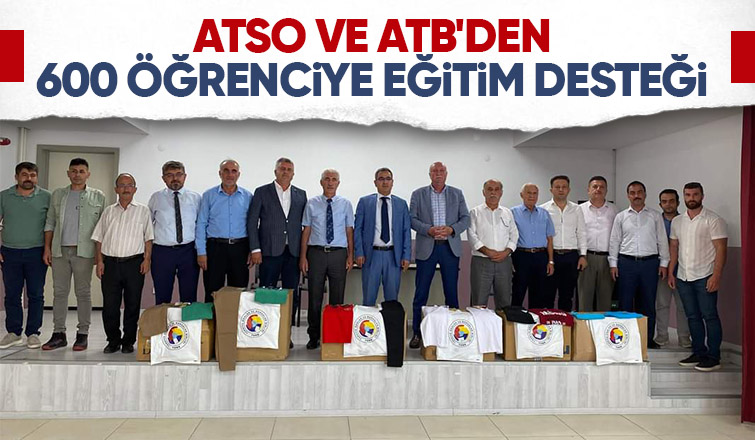 Akyazı da 600 öğrenciye okul kıyafeti yardımı