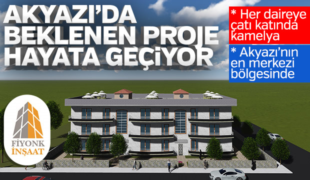 Akyazı da Beklenen Proje Hayata Geçiyor