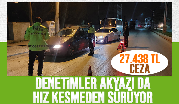 Akyazı da denetim: 27.438 tl ceza