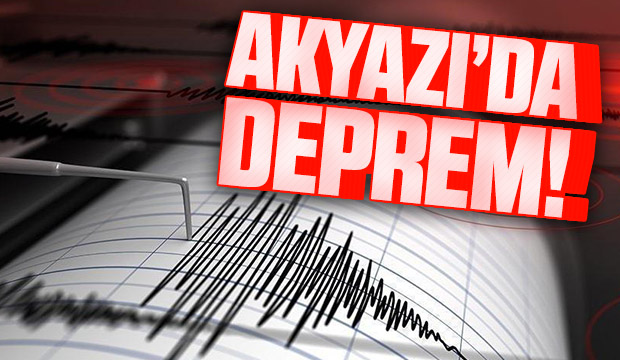 Akyazı'da deprem