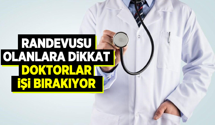 Akyazı'da doktorlar iki gün iş bırakacak